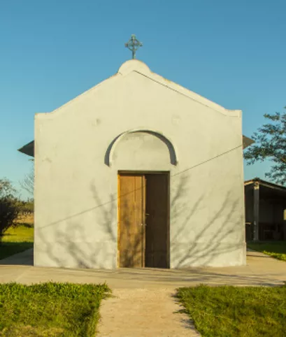 Capilla del poblado de Uguay