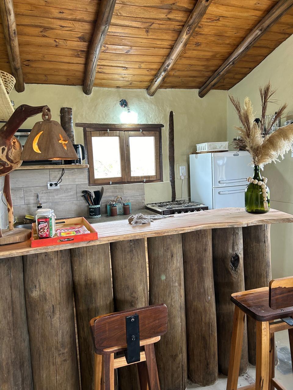 The cabin kitchen