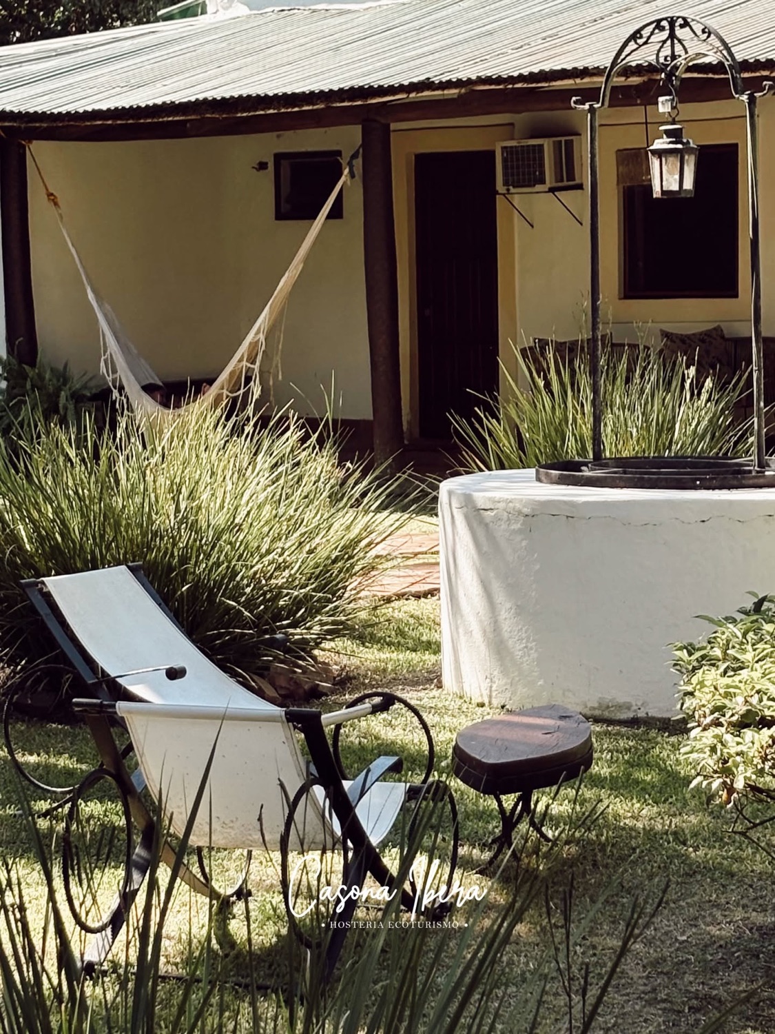 Habitación de la Hostería Casona Iberá