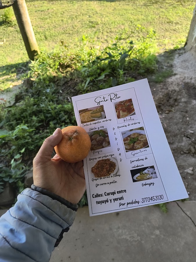 Menú del día de Santa Rita: noquis, ravioles, sorrentinos de calabaza, embaypy