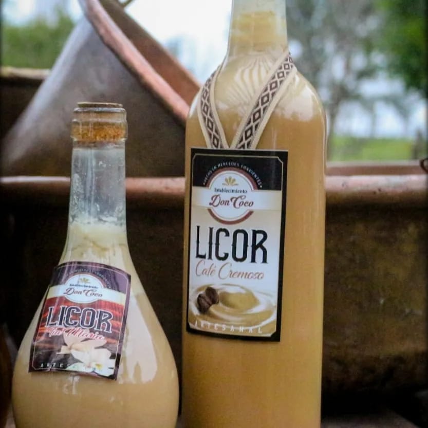 Licores artesanales embotellados
