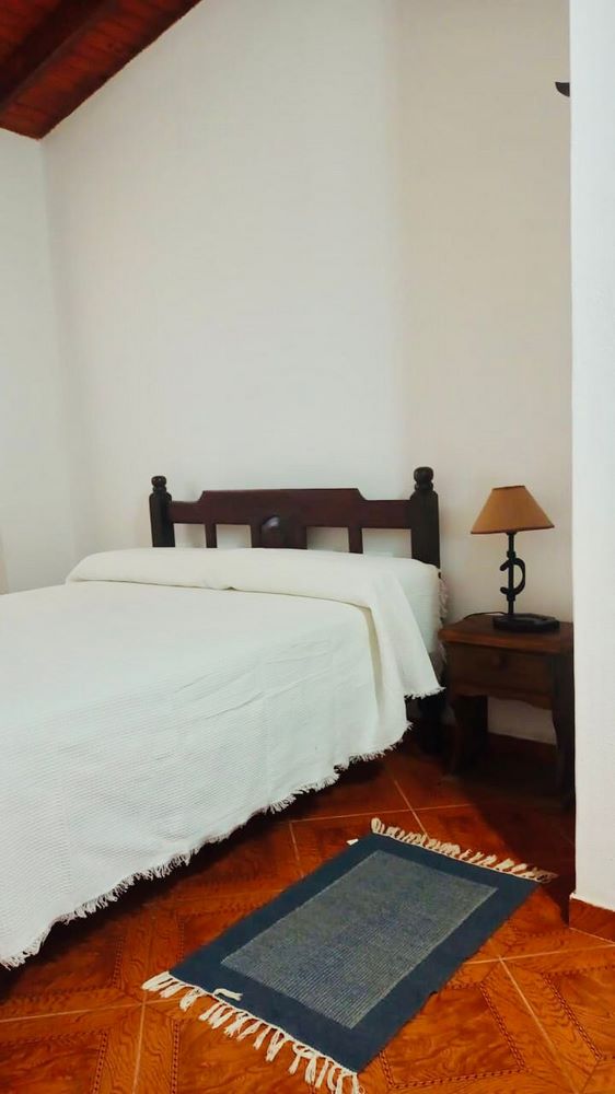 Entorno arbolado de las cabañas Don Rubito