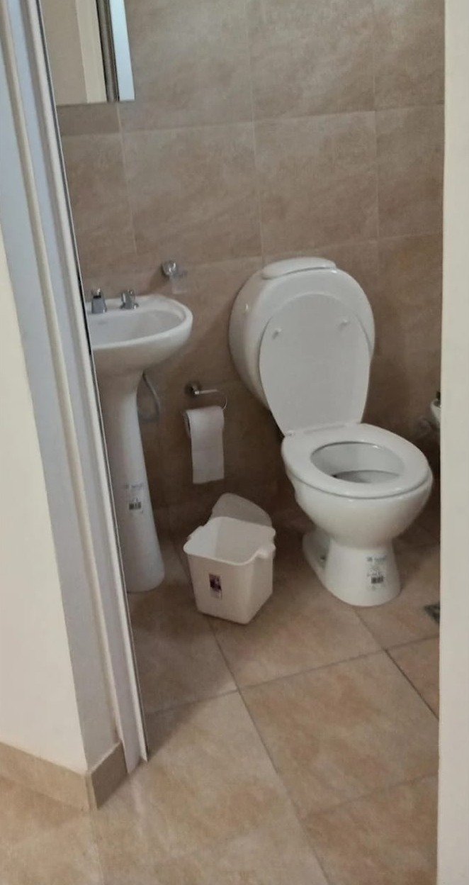 The bathroom