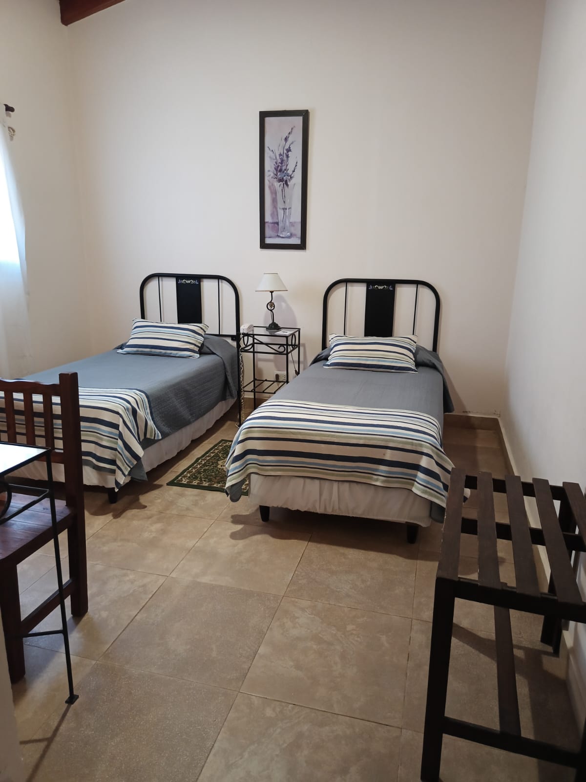 Habitación con dos camas individuales