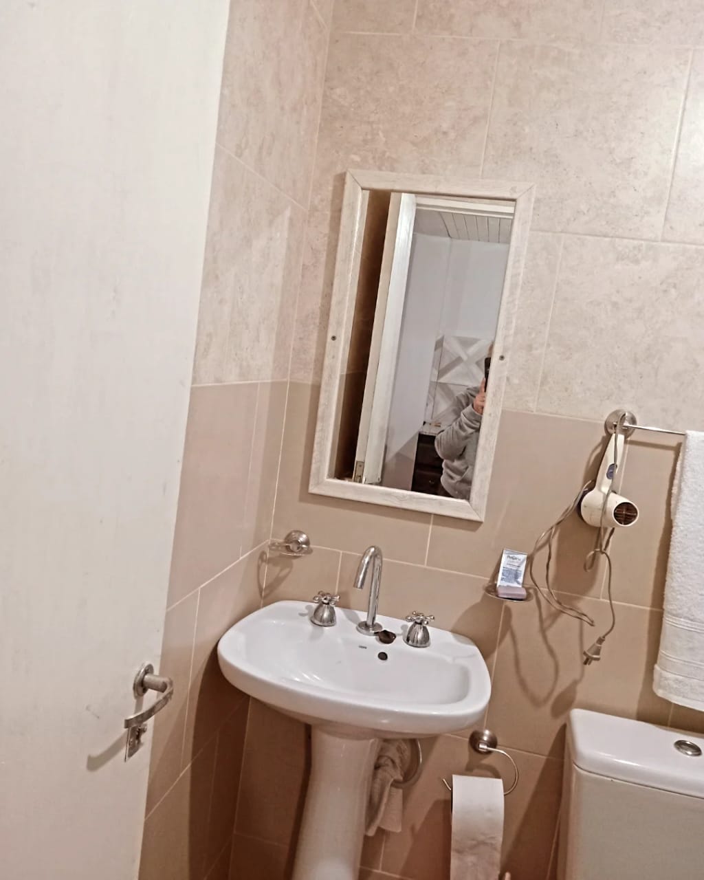 The bathroom