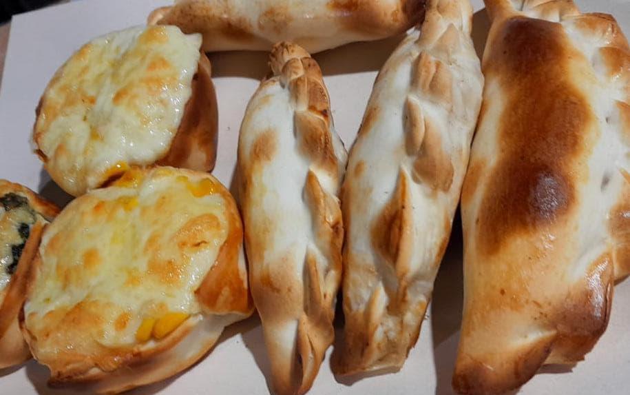 Empanadas fresh out of the oven