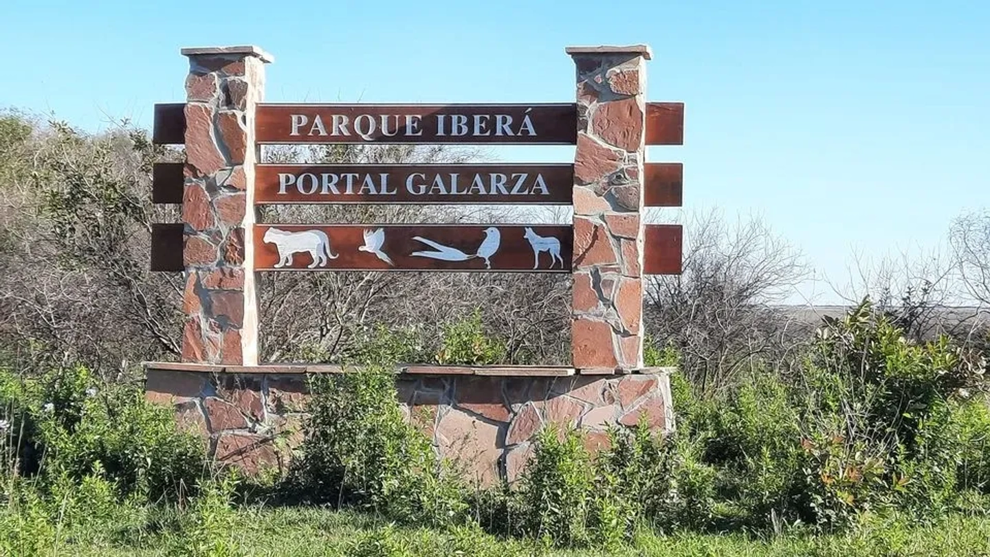 Canal de acceso a la Laguna Galarza