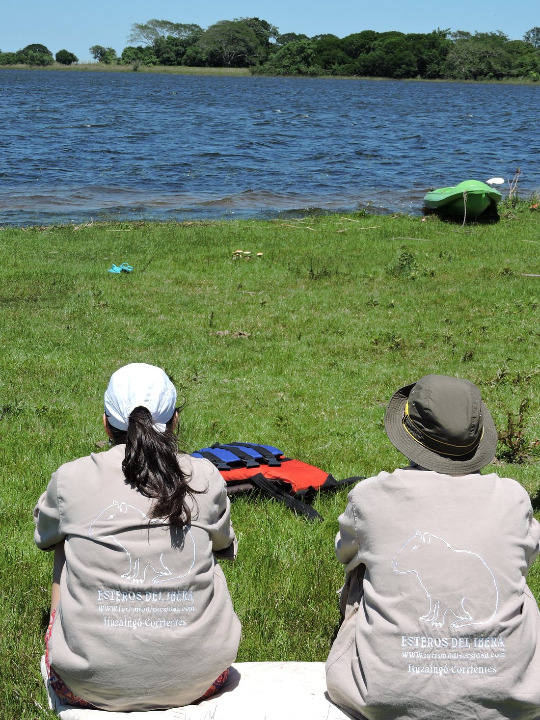 Contemplación de la naturaleza en los esteros del Iberá