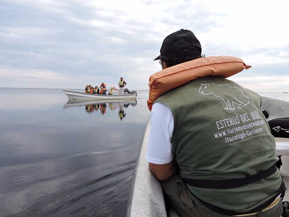 Laguna del Portal Galarza  -  circuitos del Iberá con Turismo Diversidad