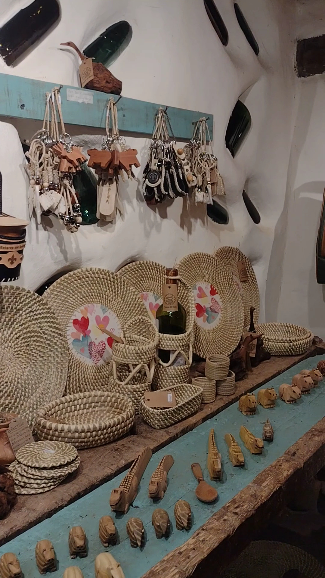 Espartillo grass basketry